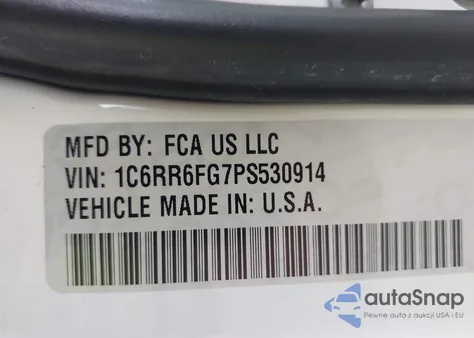 2023 Ram 1500 Classic from USA, damaged, VIN 1C6RR6FG7PS530914